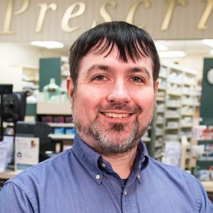 Our pharmacists, like Mark, at work in the Hershey Pharmacy located in Hershey, PA and serving the greater Hershey area.